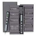 Destornillador Eléctrico de Precisión 68 en 1 - Recargable, 5 Torques y 64 Puntas Magnéticas