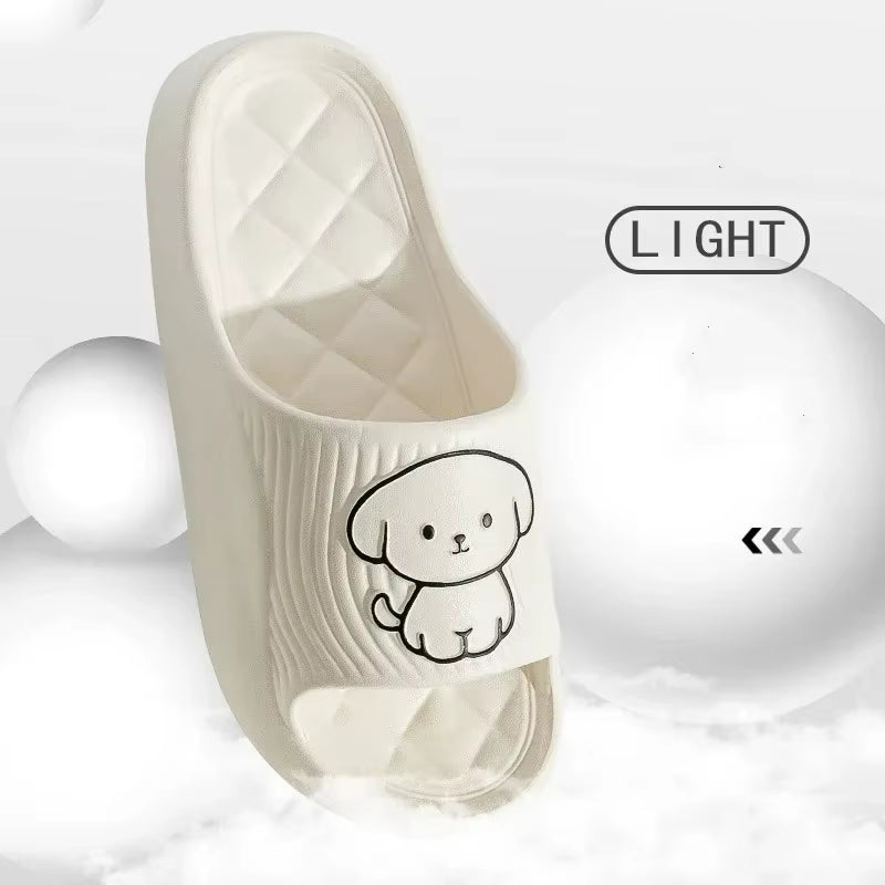 Pantuflas Nube Antideslizantes para Casa - Suela Gruesa de EVA Comodas