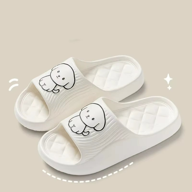 Pantuflas Nube Antideslizantes para Casa - Suela Gruesa de EVA Comodas