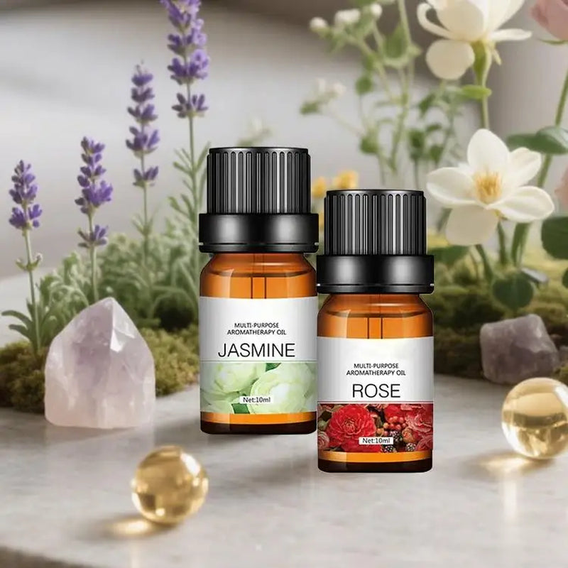 10Ml Fragrance Oils Gift Box Fruit Aroma Oil for Humidifier Diffuser Candle Soap Making Air Freshener Oil