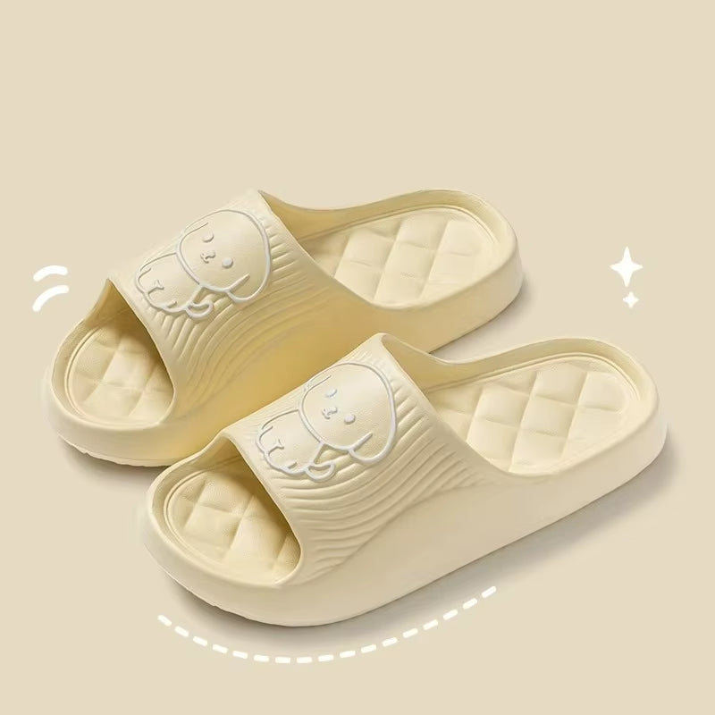 Pantuflas Nube Antideslizantes para Casa - Suela Gruesa de EVA Comodas