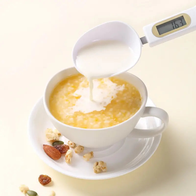 Cuchara Báscula Digital de Cocina - Medidora Electrónica de Precisión para Café, Repostería y Especias