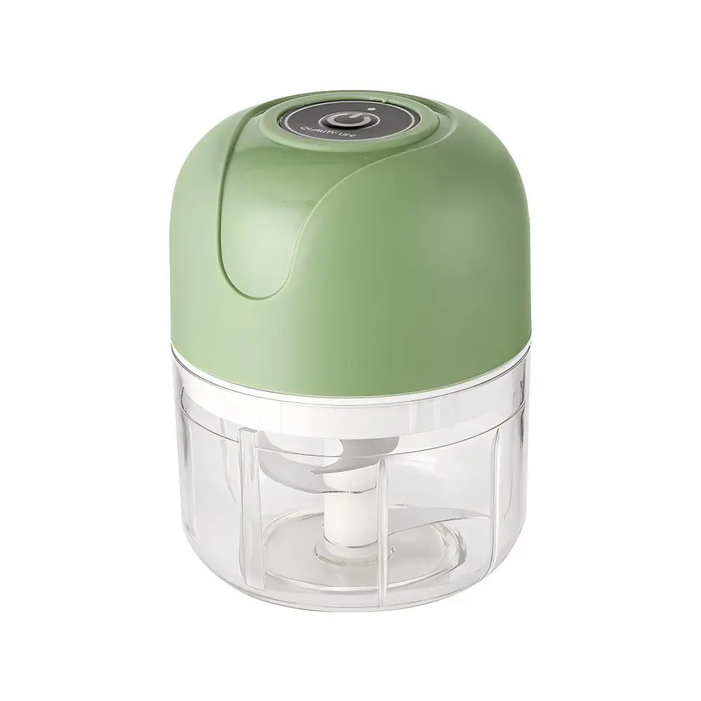 Mini Picador Eléctrico de Alimentos 250ml - Recargable USB, Inalámbrico para Ajo, Verduras, Carne y Comida de Bebé