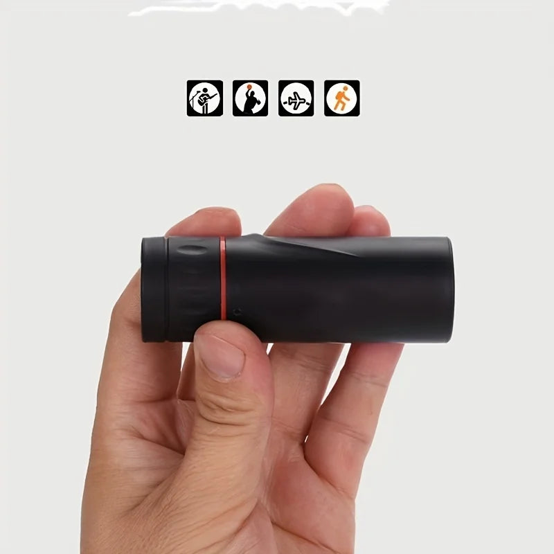 Monocular Telescopio HD 2000x25 - Portátil de Alta Potencia para Acampada, Conciertos, Aves y Observación de Estrellas